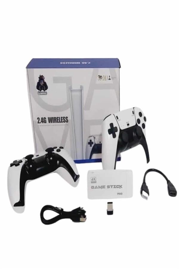 Game Stick 4K Retro Çift Kollu Atari Oyunlari +20000 Oyunlu Konsol Nostalji Game Stick 4K Retro Çift Kollu Atari Oyunlari +20000 Oyunlu Konsol Nostalji