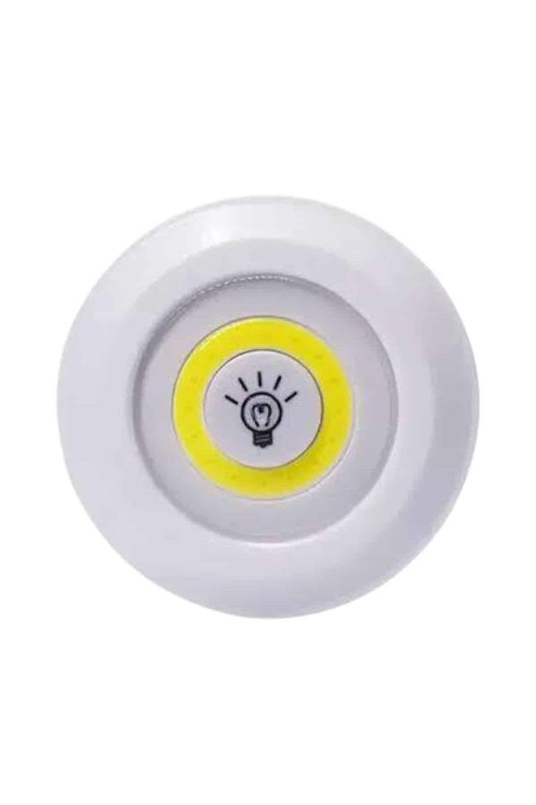 Led Lamba 3'lü Uzaktan Kumandalı Yapışkanlı Led Lamba 3'lü Uzaktan Kumandalı Yapışkanlı