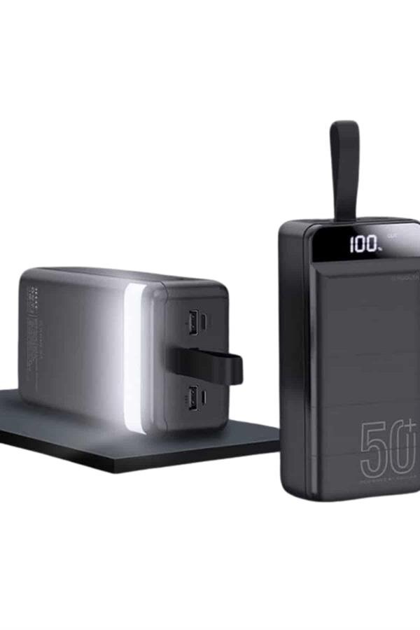 Powerbank Çoklu Şarj Girişi 50.000 Mah Taşınabilir Dijital Göstergeli Powerbank Çoklu Şarj Girişi 50.000 Mah Taşınabilir Dijital Göstergeli