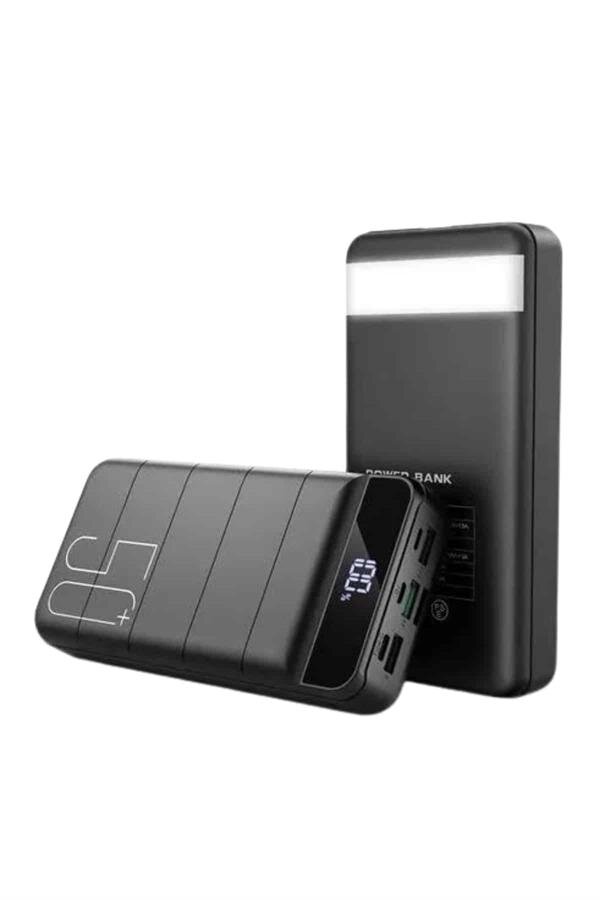 Powerbank Çoklu Şarj Girişi 50.000 Mah Taşınabilir Dijital Göstergeli Powerbank Çoklu Şarj Girişi 50.000 Mah Taşınabilir Dijital Göstergeli