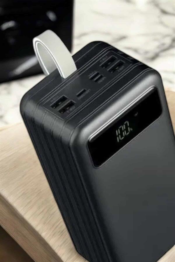 Powerbank 60.000 MAH 4 Portlu Uzun Şarj Süreli Dijital Göstergeli Powerbank 60.000 MAH 4 Portlu Uzun Şarj Süreli Dijital Göstergeli