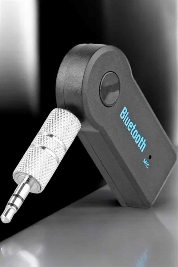 Kablosuz Bluetooth Aux Araç Kiti Siyah Hafıza Kartlı Kablosuz Bluetooth Aux Araç Kiti Siyah Hafıza Kartlı