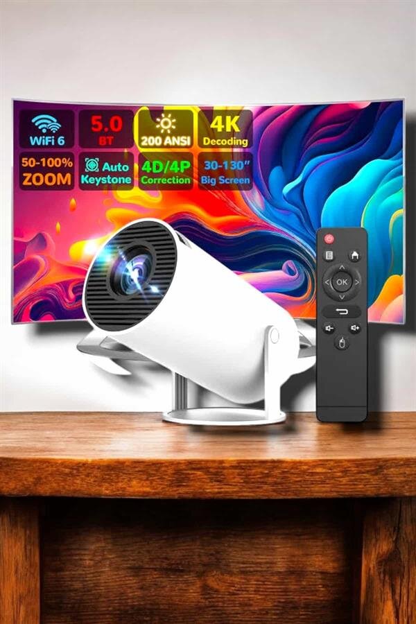 HDMI ve Full HD Teknolojili 160 ANSI Lümen Kablosuz Projeksiyon HDMI ve Full HD Teknolojili 160 ANSI Lümen Kablosuz Projeksiyon