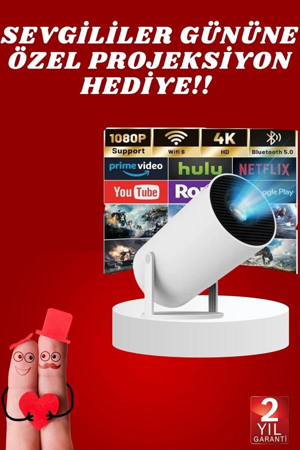 Sevgiliye Özel Hediye Ayaklı Sinema Projektörü Projeksiyon Sevgiliye Özel Hediye Ayaklı Sinema Projektörü Projeksiyon