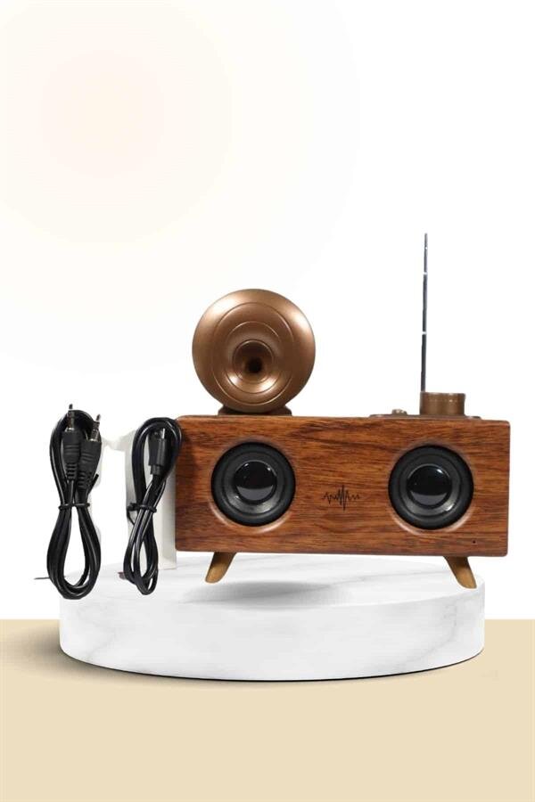 Nostaljik Radyo Bluetooth Bağlantılı Şarjlı Yüksek Ses Kaliteli Nostaljik Radyo Bluetooth Bağlantılı Şarjlı Yüksek Ses Kaliteli