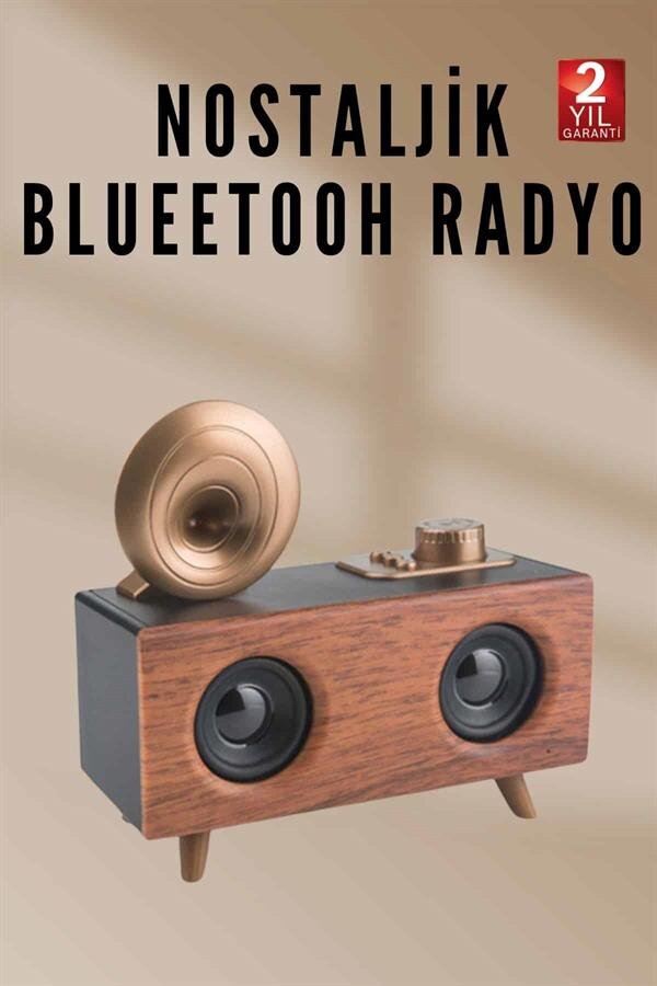 Nostaljik Radyo Bluetooth Bağlantılı Şarjlı Yüksek Ses Kaliteli Nostaljik Radyo Bluetooth Bağlantılı Şarjlı Yüksek Ses Kaliteli