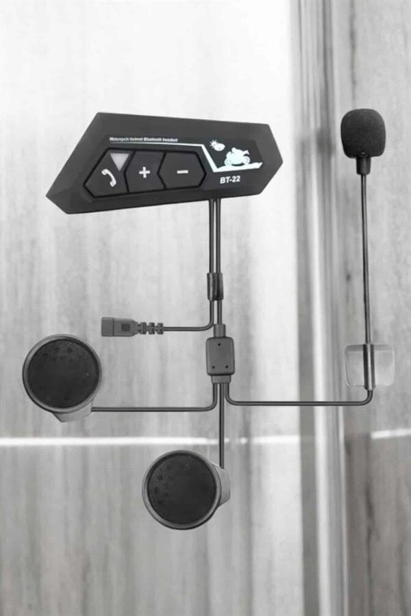 İnterkom Intercom Kask Kulaklık Bt22 Bluetooth Motosiklet Kulaklık 5.0 Bluetooth İnterkom Intercom Kask Kulaklık Bt22 Bluetooth Motosiklet Kulaklık 5.0 Bluetooth