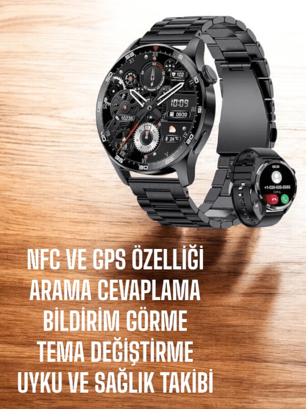 Çift Kordonlu Yüksek Çözünürlüklü Akıllı Saat Uyku İzleyici & Spor Modları Çift Kordonlu Yüksek Çözünürlüklü Akıllı Saat Uyku İzleyici & Spor Modları