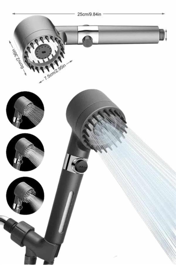 Yeni Masaj Etkili Nesil Filtreli Duş Başlığı Fıskiyesi Duş Banyo Yeni Masaj Etkili Nesil Filtreli Duş Başlığı Fıskiyesi Duş Banyo