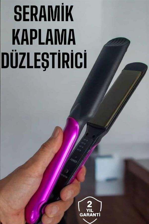 Seramik Kaplama Isı Ayarlı Yıpranma Karşıtı Saç Düzleştirici Seramik Kaplama Isı Ayarlı Yıpranma Karşıtı Saç Düzleştirici