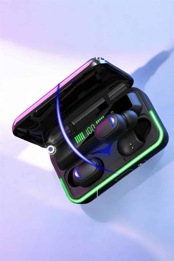 Bluetooth Kulaklık Powerbankli Yüksek Ses Kaliteli Şarj Göstergeli Bluetooth Kulaklık Powerbankli Yüksek Ses Kaliteli Şarj Göstergeli