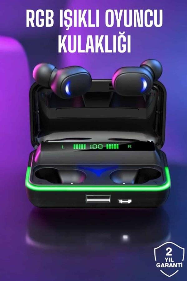 Bluetooth Kulaklık Powerbankli Yüksek Ses Kaliteli Şarj Göstergeli Bluetooth Kulaklık Powerbankli Yüksek Ses Kaliteli Şarj Göstergeli
