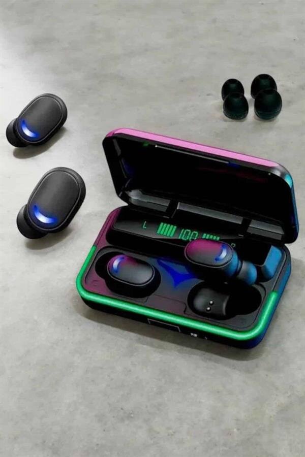 Android Ve İOS Uyumlu Bluetooth Bağlantılı Powerbankli Kulaklık Android Ve İOS Uyumlu Bluetooth Bağlantılı Powerbankli Kulaklık