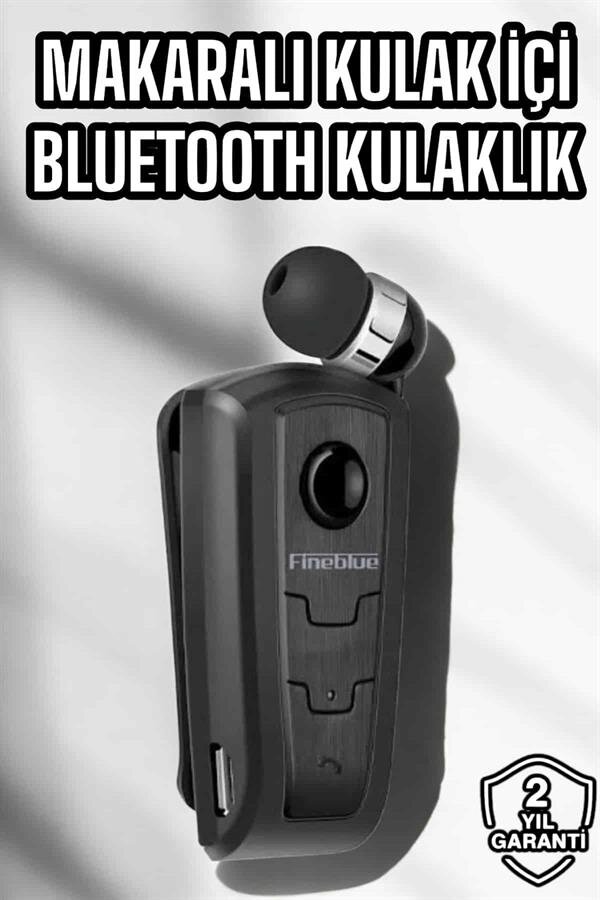 Makaralı Bluetooth Kulaklık Kulak İçi Android iOS Uyumlu Titreşimli Makaralı Bluetooth Kulaklık Kulak İçi Android iOS Uyumlu Titreşimli
