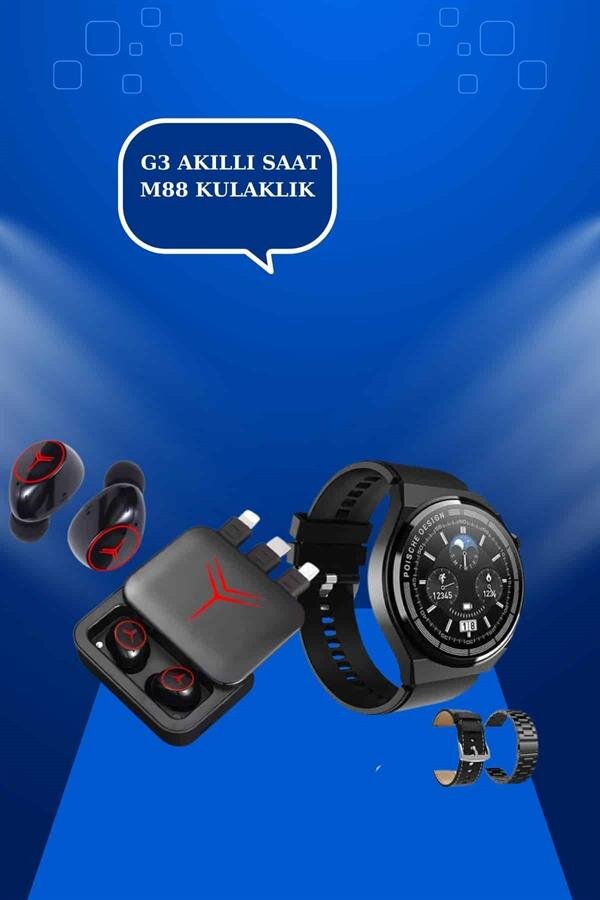 Ucuz Kaliteli Akıllı Saat ve Powerbank Bluetooth Kulaklık 5.1 Stereo ANC Özelliği Ucuz Kaliteli Akıllı Saat ve Powerbank Bluetooth Kulaklık 5.1 Stereo ANC Özelliği
