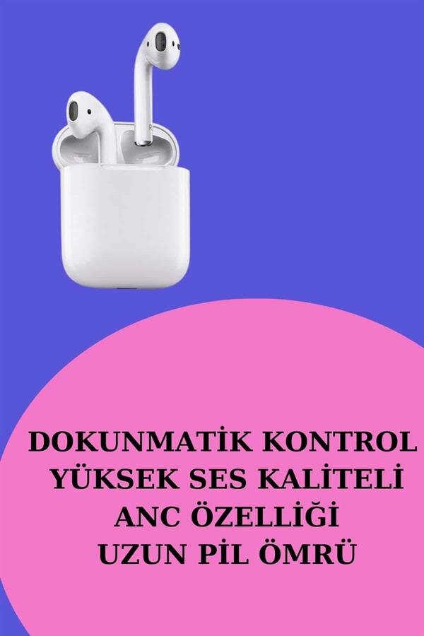3 Kordonlu Dokunmatik Ekran Akıllı Saat ve 2.Nesil Kablosuz Bluetooth Kulaklık ANC/ENC 3 Kordonlu Dokunmatik Ekran Akıllı Saat ve 2.Nesil Kablosuz Bluetooth Kulaklık ANC/ENC