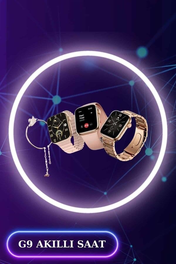 3 Kordonlu Dokunmatik Ekran Akıllı Saat ve 2.Nesil Kablosuz Bluetooth Kulaklık ANC/ENC 3 Kordonlu Dokunmatik Ekran Akıllı Saat ve 2.Nesil Kablosuz Bluetooth Kulaklık ANC/ENC