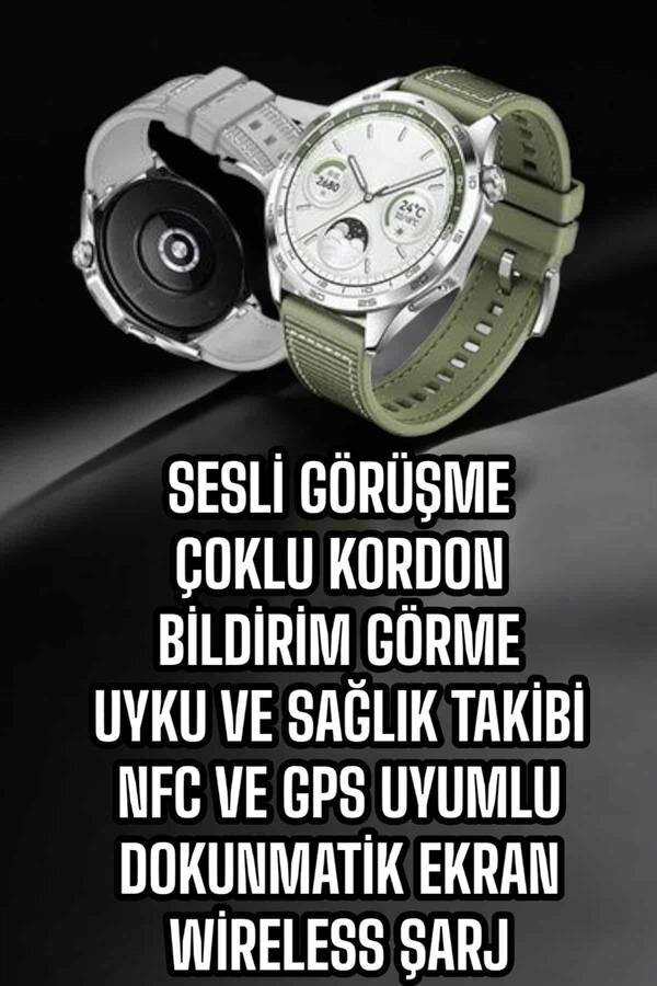 Akıllı Saat Sesli Görüşme Uyku ve Sağlık Takibi NFC Uyumlu Akıllı Saat Sesli Görüşme Uyku ve Sağlık Takibi NFC Uyumlu