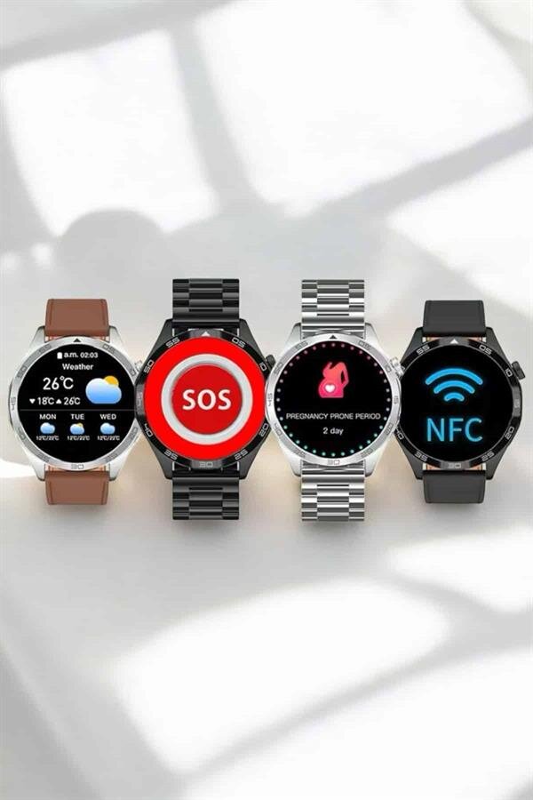 Akıllı Saat Bildirim Görme Sesli Görüşme Çoklu Kordon GPS Takibi Akıllı Saat Bildirim Görme Sesli Görüşme Çoklu Kordon GPS Takibi
