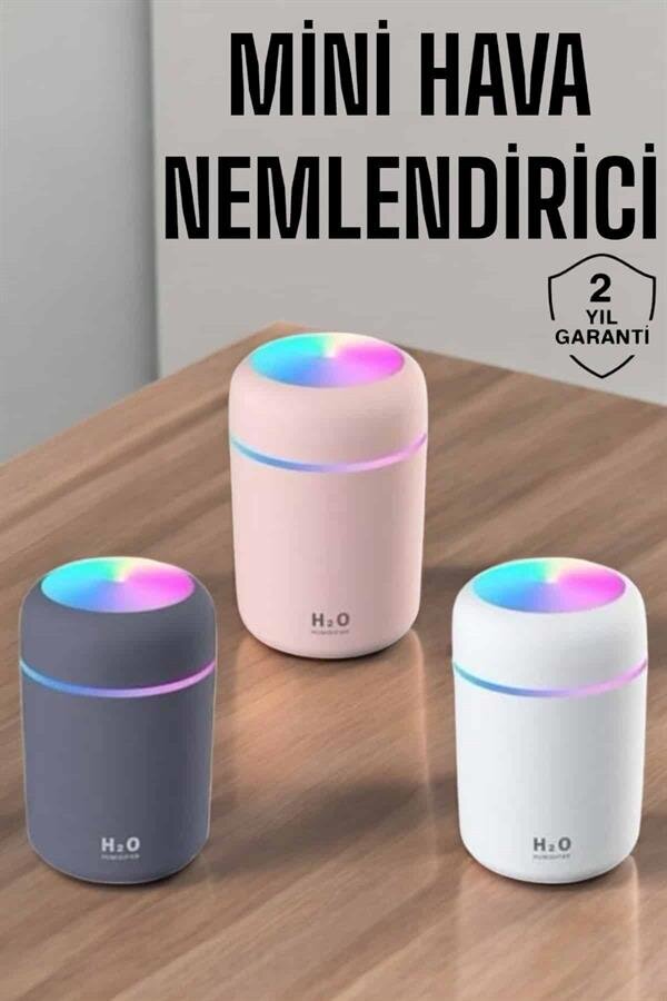 Buharlı Hava Nemlendirici Aromaterapi Renk Değiştirilebilir Buharlı Hava Nemlendirici Aromaterapi Renk Değiştirilebilir