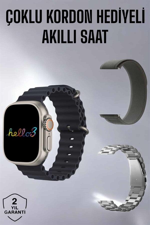 Akıllı Saat Yeni Nesil Bluetooth Bağlantılı Uyku Sağlık Takibi GPS Ve NFC Uyumlu Akıllı Saat Yeni Nesil Bluetooth Bağlantılı Uyku Sağlık Takibi GPS Ve NFC Uyumlu