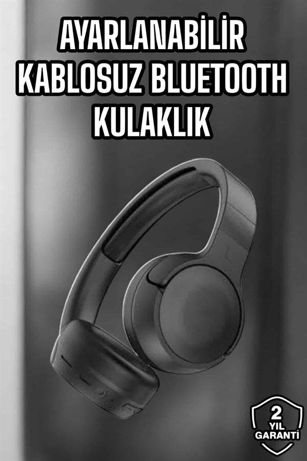Kulak Üstü Kablosuz Bluetooth Kulaklık Gürültü Önleyici Uzun Şarj Süreli Kulak Üstü Kablosuz Bluetooth Kulaklık Gürültü Önleyici Uzun Şarj Süreli