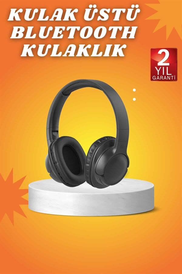 Kablosuz Bluetooth Kulaklık Kulak Üstü Mikrofonlu 5.0 Bluetooth ANC Özelliği Kablosuz Bluetooth Kulaklık Kulak Üstü Mikrofonlu 5.0 Bluetooth ANC Özelliği