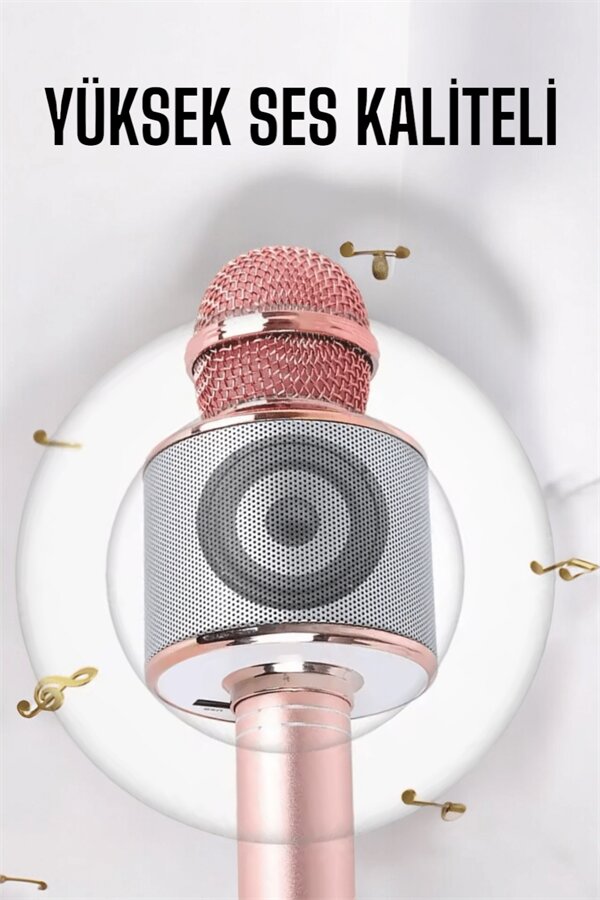 Taşınabilir Bluetooth Karaoke Mikrofon: Hafıza Kart Girişli, Etkileyici Performans Taşınabilir Bluetooth Karaoke Mikrofon: Hafıza Kart Girişli, Etkileyici Performans