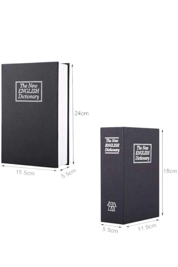 Büyük Boy Anahtarlı Kitap Görünümlü Gizli Kasa Çelik Kasa Altın Kasası Büyük Boy Anahtarlı Kitap Görünümlü Gizli Kasa Çelik Kasa Altın Kasası