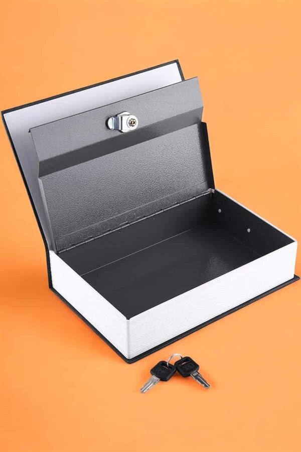 Gizli Kasa İngilizce Sözlüğü Kitap Görünümlü Anahtarlı Gizli Mini Çelik Kasa Kilitli Gizli Kasa İngilizce Sözlüğü Kitap Görünümlü Anahtarlı Gizli Mini Çelik Kasa Kilitli