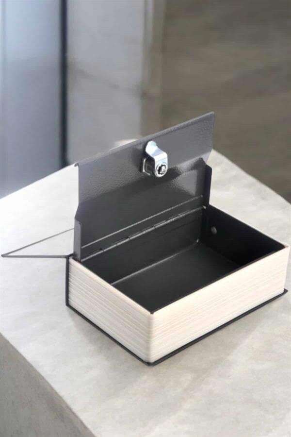 Gizli Kasa İngilizce Sözlüğü Kitap Görünümlü Anahtarlı Gizli Mini Çelik Kasa Kilitli Gizli Kasa İngilizce Sözlüğü Kitap Görünümlü Anahtarlı Gizli Mini Çelik Kasa Kilitli