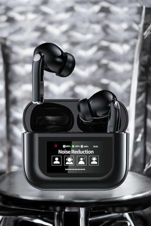 Kablosuz Bluetooth Kulaklık Ekranlı Uzun Şarj Süreli ANC Destekli Kablosuz Bluetooth Kulaklık Ekranlı Uzun Şarj Süreli ANC Destekli