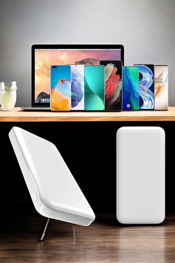 5000 Mah İOS Uyumlu Magsafe Kablosuz Şarj Hızlı Şarj Desteği 5000 Mah İOS Uyumlu Magsafe Kablosuz Şarj Hızlı Şarj Desteği