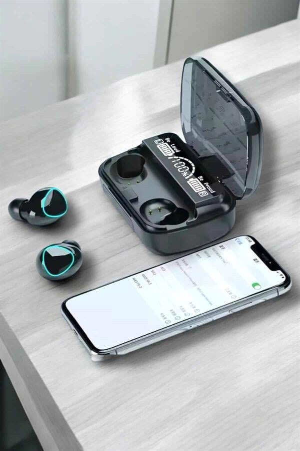 Bluetooth Bağlantılı Suya Dayanıklı, Uzun Pil Ömürlü Kablosuz Kulaklık Bluetooth Bağlantılı Suya Dayanıklı, Uzun Pil Ömürlü Kablosuz Kulaklık