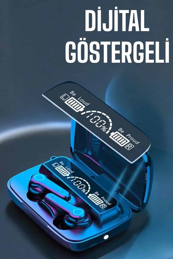 Bluetooth Kulaklık Dijital Göstergeli Kablosuz Uzun Pil Ömrü Bluetooth Kulaklık Dijital Göstergeli Kablosuz Uzun Pil Ömrü