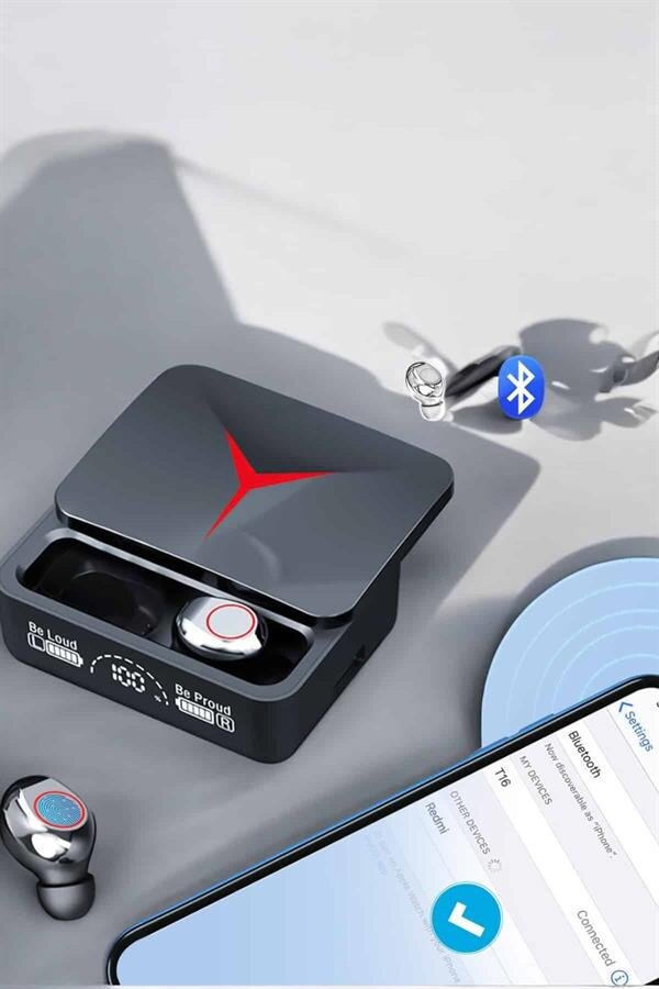 Yeni Nesil Powerbankli Bluetooth Bağlantılı Kablosuz Kulaklık Yeni Nesil Powerbankli Bluetooth Bağlantılı Kablosuz Kulaklık