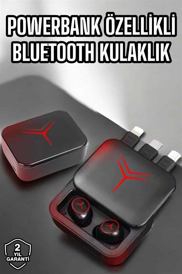 Bluetooth Kulaklık Powerbank Özelliği Yüksek Ses Kaliteli TWS Kulaklık Bluetooth Kulaklık Powerbank Özelliği Yüksek Ses Kaliteli TWS Kulaklık