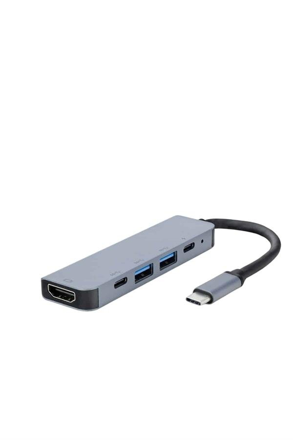 Çevirici Dönüştürücü Adaptör Macbook 3 In 1 Type-C To Hdmı USB 3.0 Çevirici Dönüştürücü Adaptör Macbook 3 In 1 Type-C To Hdmı USB 3.0