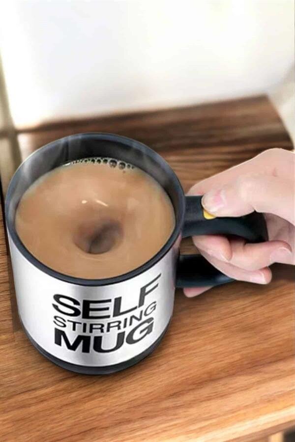 Mikser Kupa Yazılı Mug Bardak Karıştırma Özelliği Mikser Kupa Yazılı Mug Bardak Karıştırma Özelliği