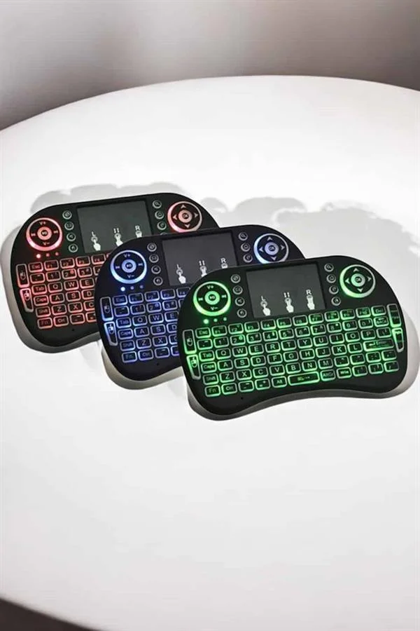 USB Bağlantılı Mini Q Klavye Işıklı Tüm Cihazlara Uyumlu USB Bağlantılı Mini Q Klavye Işıklı Tüm Cihazlara Uyumlu