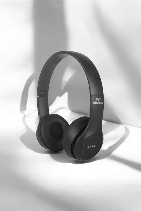 Kulak Üstü TF Kart ve AUX Destekli Ergonomik Bluetooth Kulaklık Kulak Üstü TF Kart ve AUX Destekli Ergonomik Bluetooth Kulaklık