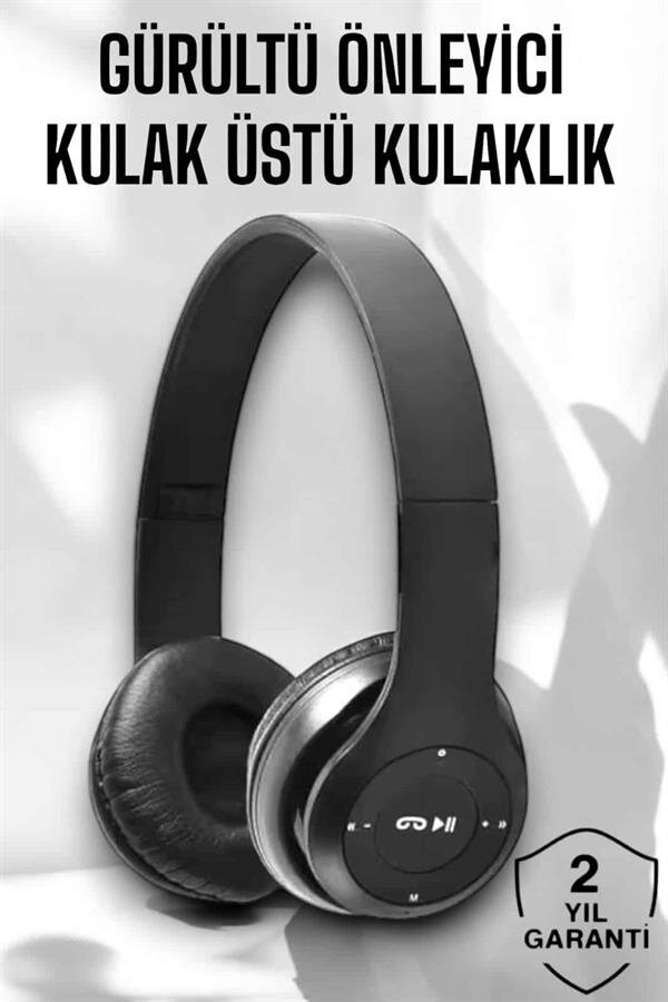 Ayarlanabilir Kafa Bandı ile Yüksek Performanslı Bluetooth Kulaklık Ayarlanabilir Kafa Bandı ile Yüksek Performanslı Bluetooth Kulaklık