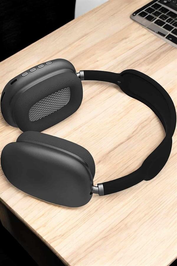 P9 Plus Kulaklık Siyah Bluetooth Bağlantılı Kulak Üstü Kablosuz P9 Plus Kulaklık Siyah Bluetooth Bağlantılı Kulak Üstü Kablosuz
