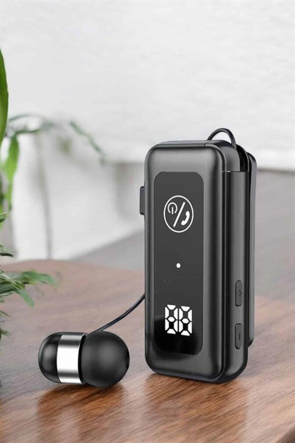 Kablolu Bluetooth Kulaklık Kulak İçi Stereo Mikrofonlu Dijital Göstergeli Kablolu Bluetooth Kulaklık Kulak İçi Stereo Mikrofonlu Dijital Göstergeli