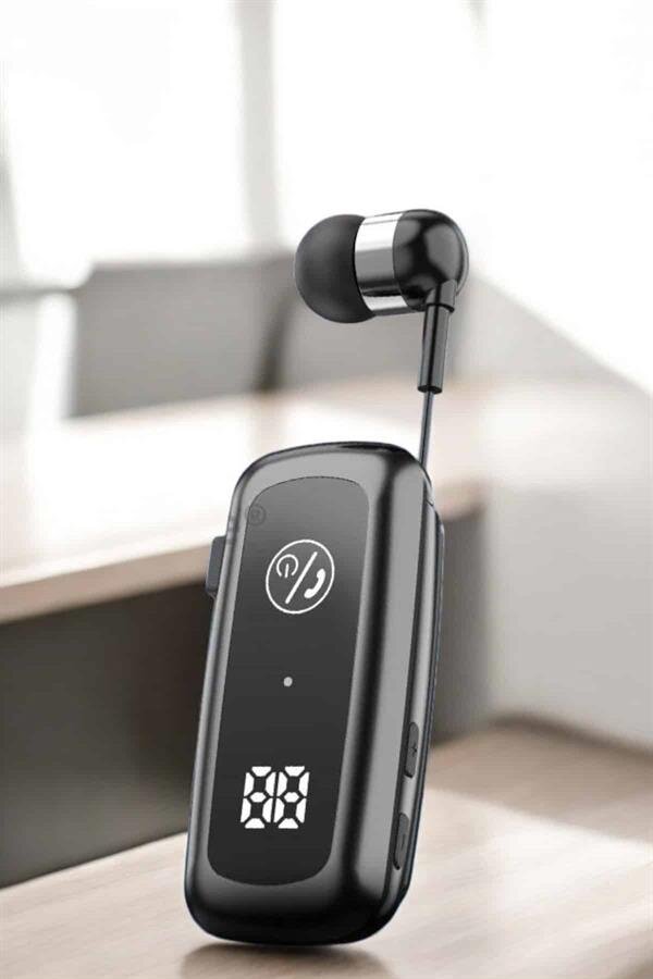 Kablolu Bluetooth Kulaklık Kulak İçi Stereo Mikrofonlu Dijital Göstergeli Kablolu Bluetooth Kulaklık Kulak İçi Stereo Mikrofonlu Dijital Göstergeli