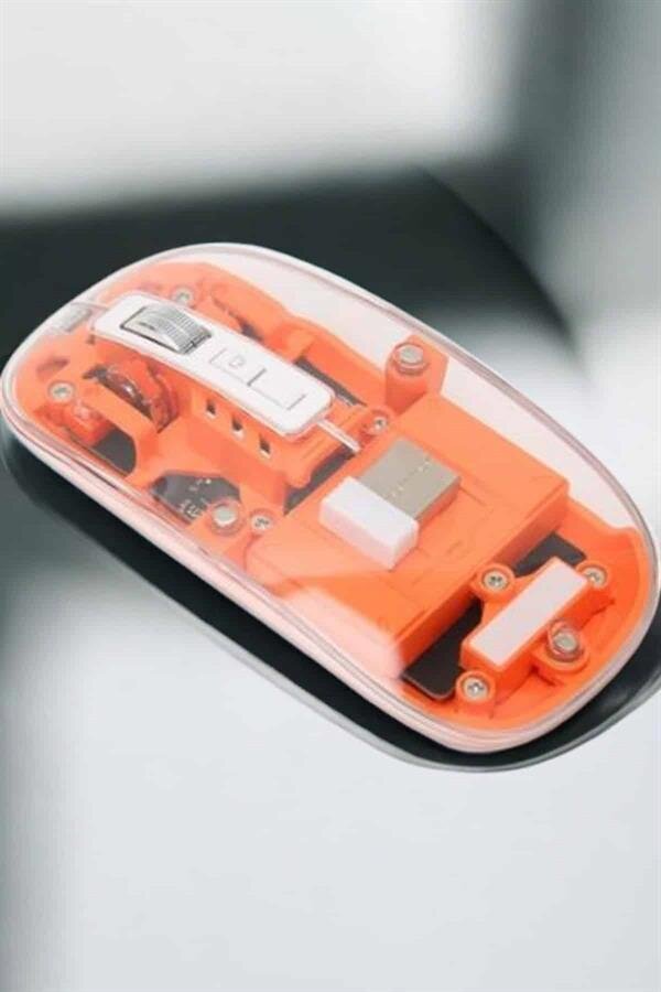 Kablosuz Mouse Fare 5.0 Bluetooth Bağlantılı USB Girişli Kablosuz Mouse Fare 5.0 Bluetooth Bağlantılı USB Girişli