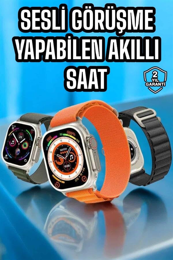Yeni Nesil Akıllı Saat Nabız Ölçer Sağlık Ölçer ve Kalori Ölçer Uyku Takibi NFC Özelliği Yeni Nesil Akıllı Saat Nabız Ölçer Sağlık Ölçer ve Kalori Ölçer Uyku Takibi NFC Özelliği