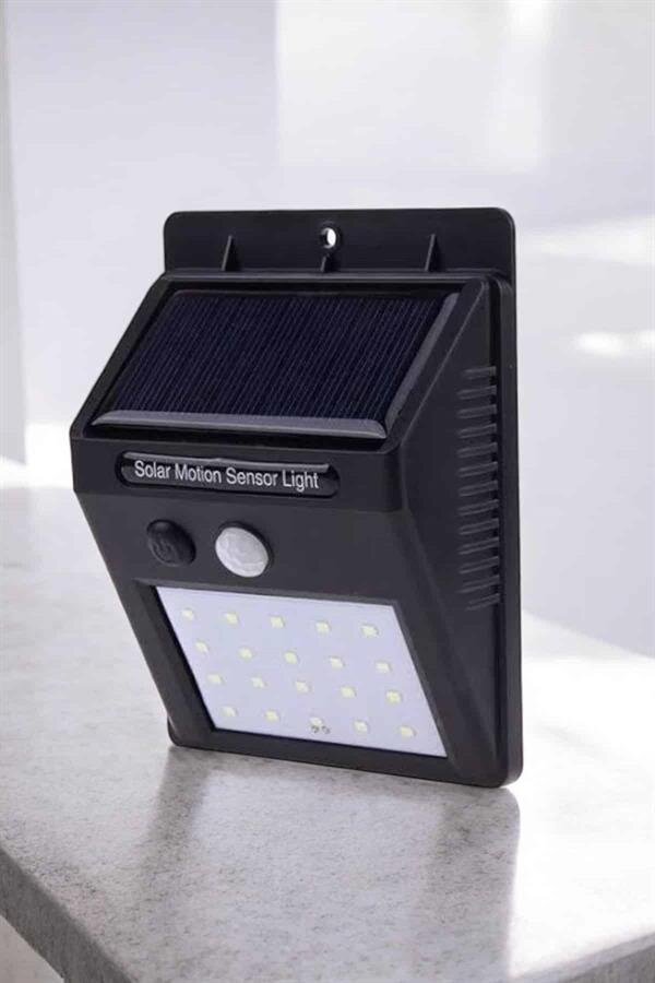 Solar Güneş Enerji Panelli Sensörlü Lamba Enerji Tasarruflu