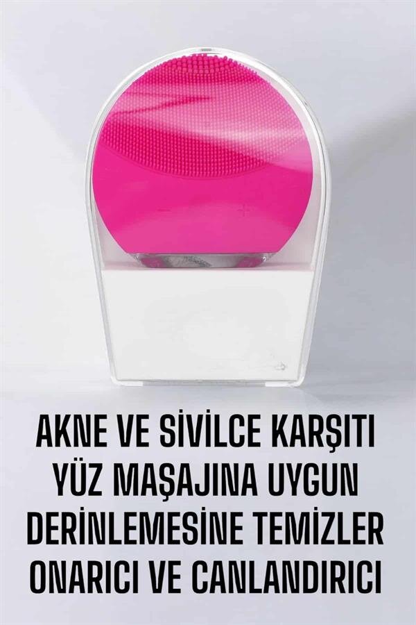 Profesyonel Yüz Temizleme Masaj Aleti Su Geçirmez, Kablosuz Şarj Özellikli Kolay Temizlenebilir Profesyonel Yüz Temizleme Masaj Aleti Su Geçirmez, Kablosuz Şarj Özellikli Kolay Temizlenebilir