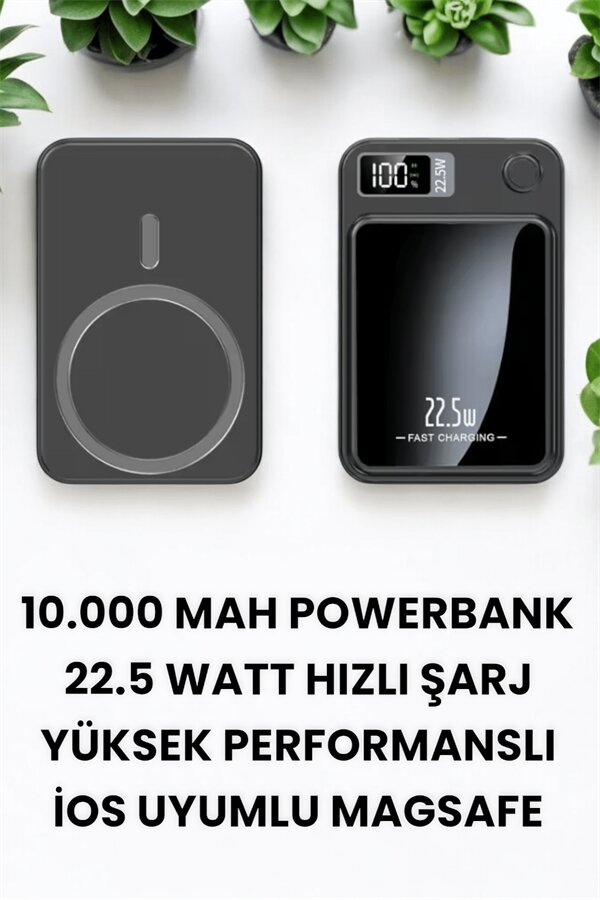 Pratik ve Taşınabilir 10.000 mAh Wireless Powerbank Hızlı Şarj Avantajı Pratik ve Taşınabilir 10.000 mAh Wireless Powerbank Hızlı Şarj Avantajı